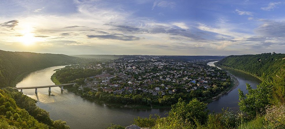 Canyon of Dniester River, Chernivtsi Oblast, Ukraine